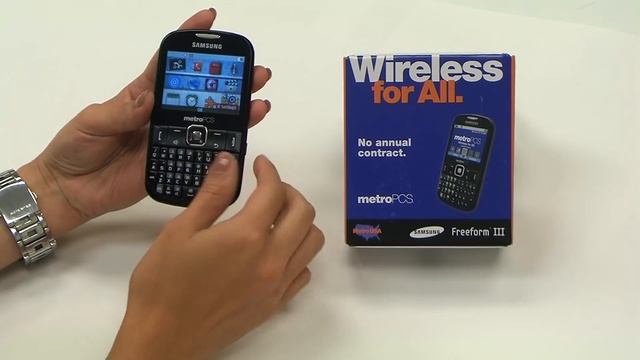 Metro PCS Samsung Freeform III 3 Phone -- (Espanol) 6 Features in 60 Seconds! смотреть онлайн