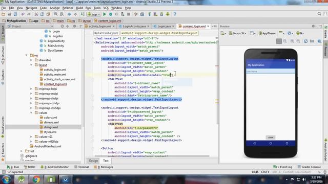Android Tutorial 6 # Android Fragment - Session one Android Studio 2.1 смотреть онлайн