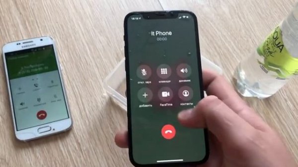 Incoming call: Samsung S8 China & Water test IPhone 12