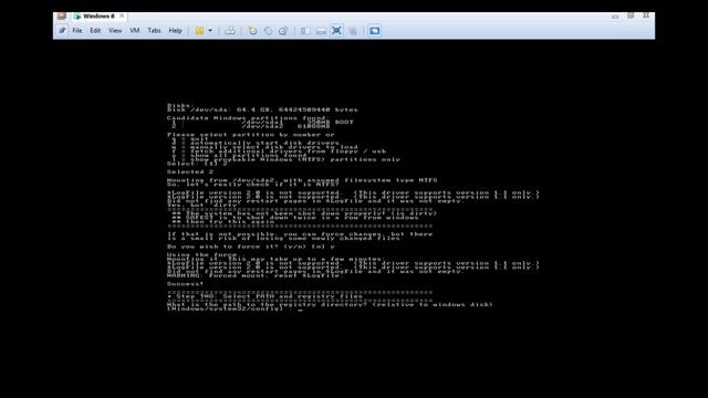 حذف باسورد الادمن لويندوز 8/7/XP/Vista باستخدام Offline NT Password CD смотреть онлайн