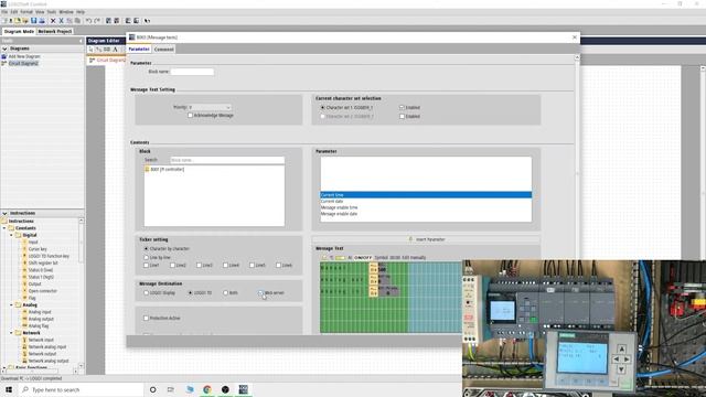 Siemens LOGO! 8 SF4_1, Web Server, how it works, how to set it up, network set up. English смотреть онлайн