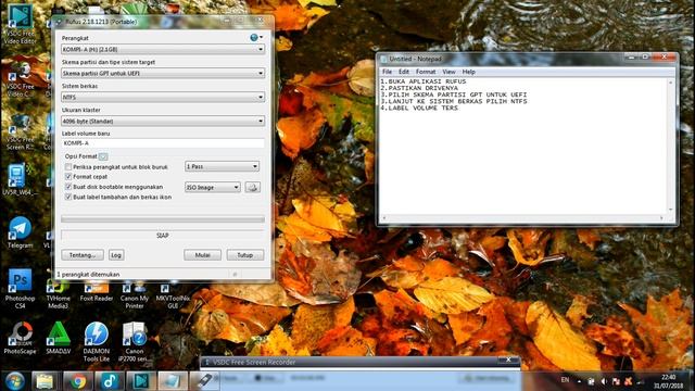 Cara mengatasi instal windows 10 Gagal (UEFI BIOS GPT Disk menggunkan Rufus) смотреть онлайн