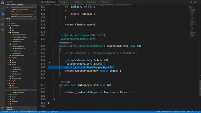 .net core 3.1 blog panel 9. bölüm смотреть онлайн