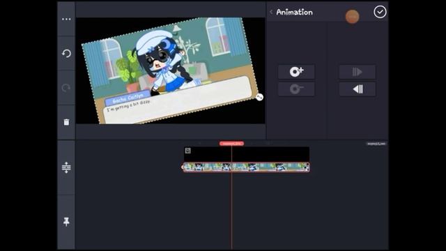 How to do the swaying effect on kinemaster Gacha Club Tutorial смотреть онлайн