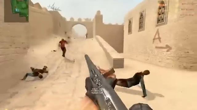 Counter Strike Source - Zombie Mod 1.1.2 смотреть онлайн