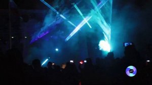 Лазерное шоу в Москве