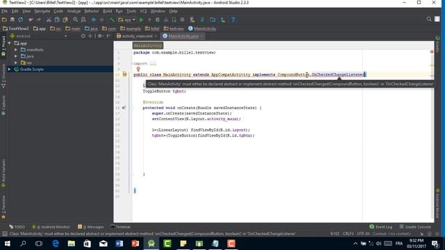 How to use ToggleButton in android #4 смотреть онлайн