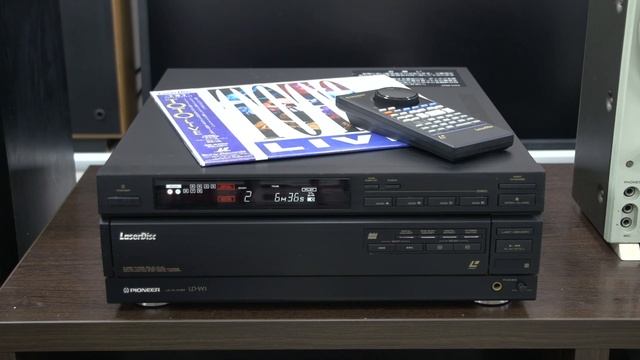 PIONEER LD-W1 LaserDisc видео проигрыватель. Высшая модель. Двух дисковый! Япония.