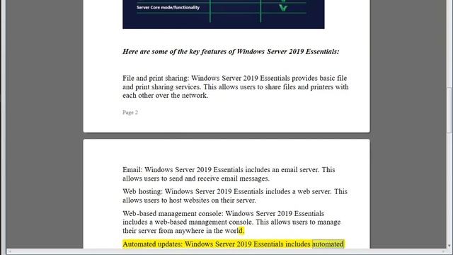 What is Windows Server 2019 Essentials? смотреть онлайн