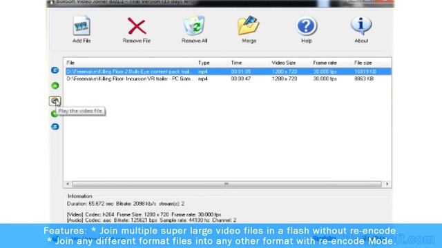 App To Combine Videos - Boilsoft Video Joiner смотреть онлайн