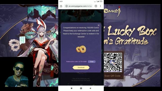 Redeem Onmyoji Lucky Box Aoandon's Gratitude Reward! | Onmyoji Global смотреть онлайн
