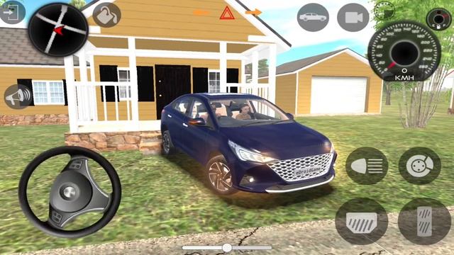 Indian Cars Simulator 3d - Hyundai Verna Gadi Game - Car Game Android Gameplay смотреть онлайн