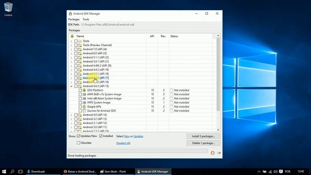 Configurando ambiente Android no Windows - #1 - JDK, SDK, AVD смотреть онлайн