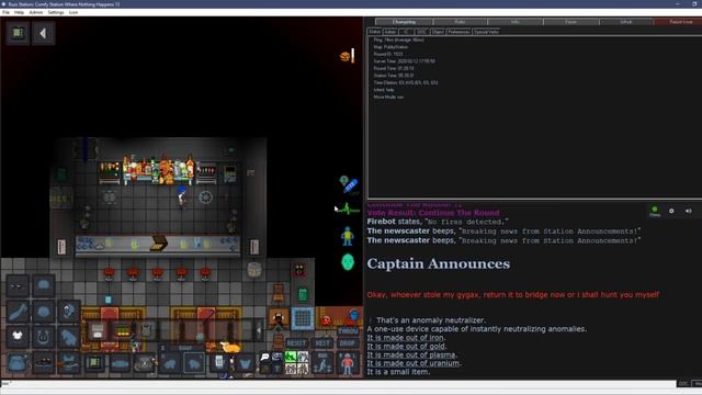Space Station 13 - A Very Slow Bartender Round смотреть онлайн