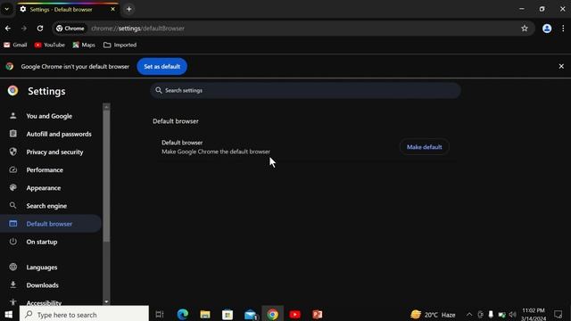 Setting Chrome as Default Browser on Windows 10/11 | Easy Step-by-Step Guide (2024) смотреть онлайн