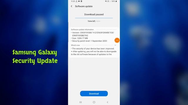 New Software Update For Samsung, December Security Patch Level Update смотреть онлайн