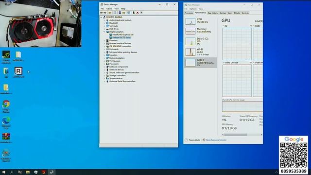 ซ่อมการ์ดจอ แฟรตการ์ดจอ ATI Flash BIOS VGA смотреть онлайн