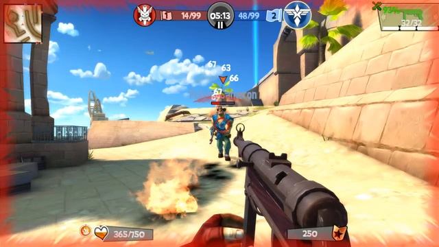 Blitz Brigade Free Android FPS - LG G3 gameplay смотреть онлайн