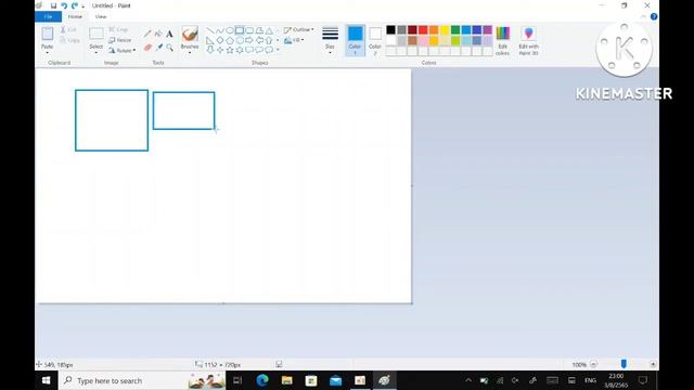 สอนวาดรูป logo Windows 11 บนโปรแกรม paint смотреть онлайн