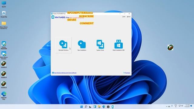 without pendrive and cd dvd os installation telugulo, #wintohdd, #bootableusbpendrive смотреть онлайн