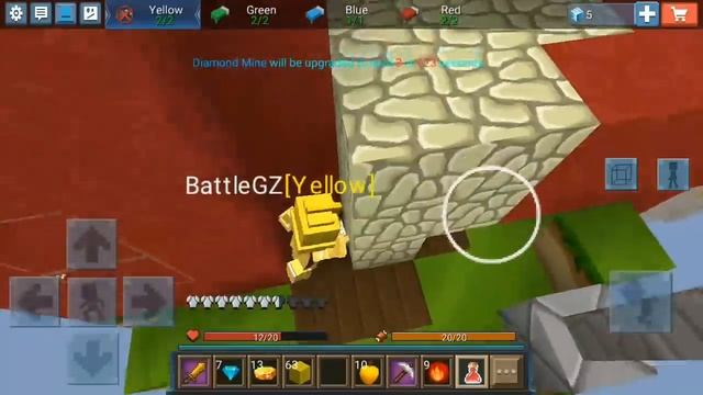 Unstoppable Flame Bombs | Blockman Go Bed Wars Gameplay walkthrough [Android , iOS] смотреть онлайн