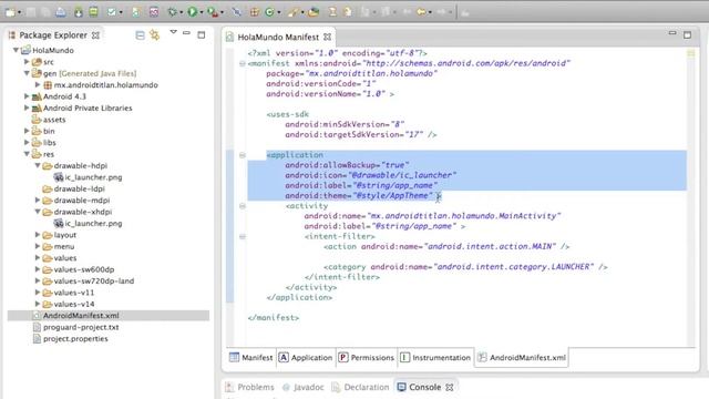 Intro al Android SDK - Lección 2 (Spanish) смотреть онлайн