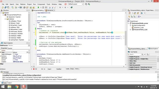 Delphi - Object oriented programming # 4 смотреть онлайн