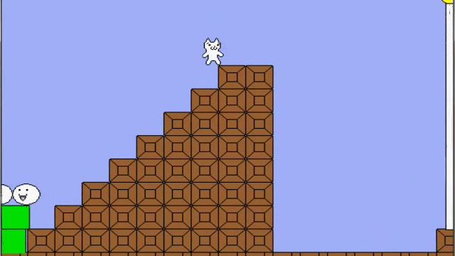 Cat Mario Walkthrough Level 1 смотреть онлайн