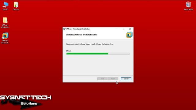How to Install VMware Workstation 12 on Windows 10 Step by Step | SYSNETTECH Solutions смотреть онлайн