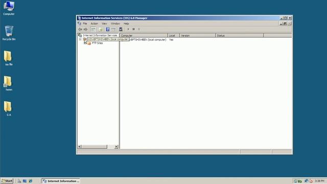 Windows Server Tutorial FTP Sait or IIS смотреть онлайн