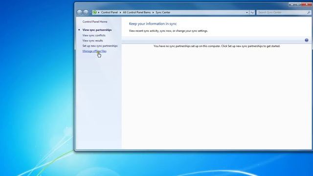 Sync Center смотреть онлайн