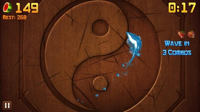 Fruit Ninja: Gameplay Walkthrough Part 19 - How to 35 Hits! (iOS, Android) смотреть онлайн