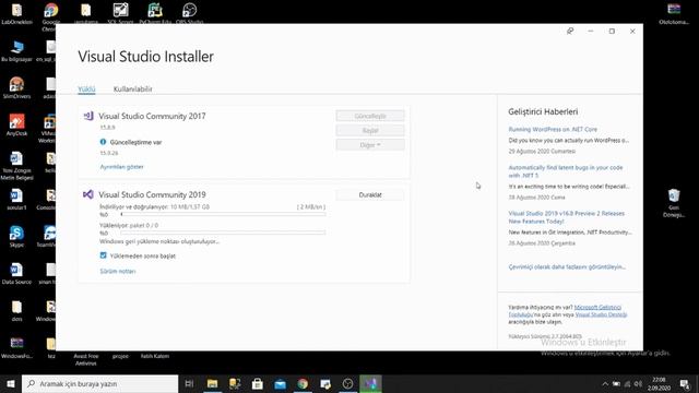 1 - How to Download Visual Studio 2019 | INSTALL смотреть онлайн