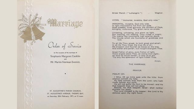 Immortal, Invisible (at wedding of Martin and Stephanie Everett, 1971) смотреть онлайн