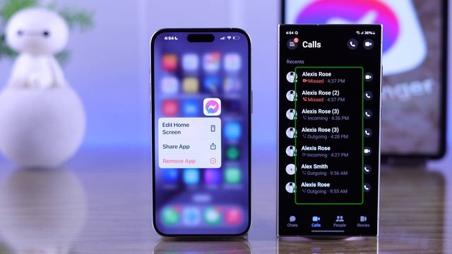 How to See Call Log History in Facebook Messenger! [iPhone & Android] смотреть онлайн