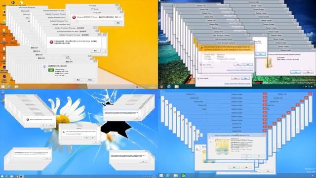 Windows 8/8.1 Crazy Error Battle смотреть онлайн