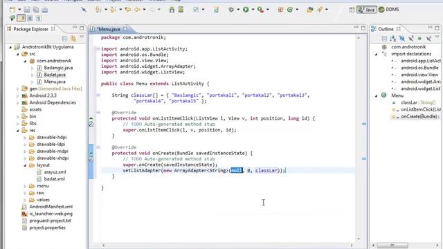 Android ListAdapter ArrayAdapter смотреть онлайн