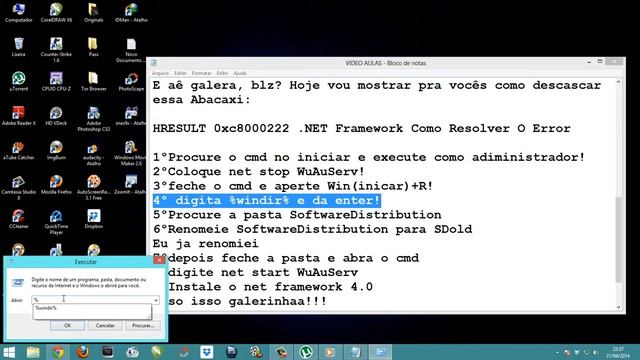 HRESULT 0xc8000222 NET Framework Como Resolver O Error смотреть онлайн