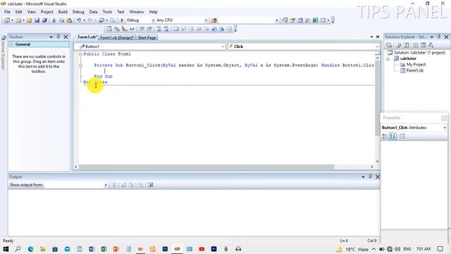 How to Create Calculator in Visual Basic .NET Full Tutorial | C# Windows Form Application смотреть онлайн