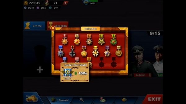 Medals's Skill Analysis World Conqueror 4