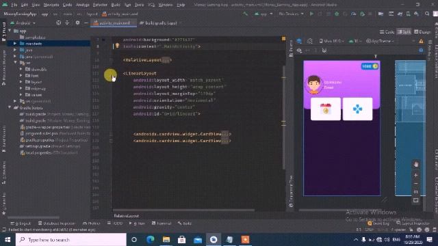 Money earning application in android studio |Homepage 2 смотреть онлайн