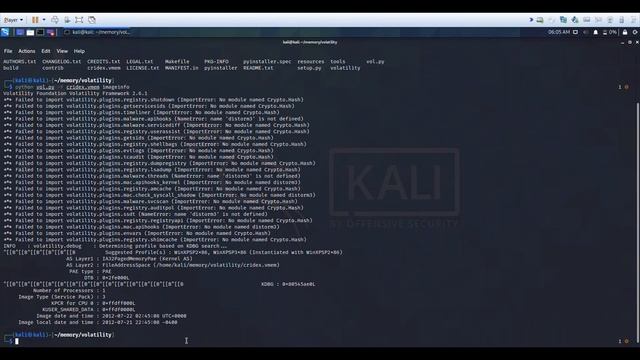 Malware Analysis | Memory forensics using Volatility смотреть онлайн