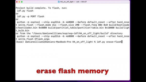 Using zigbee with an ESP32-H2 and an ESP32-C6 to control a LED
