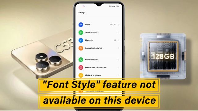 How to Change Font Style in Realme C53 | Realme C53 me Font Style Change Kaise Kare смотреть онлайн