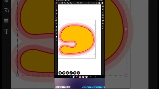 We draw vector stickers on @Android with @vectorinkstudio #VectorMaestrosProTips смотреть онлайн