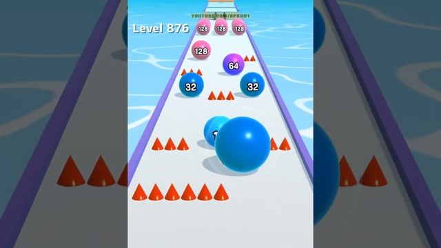 Ball Run 2048 Android iOS Gameplay Level 851-900 смотреть онлайн