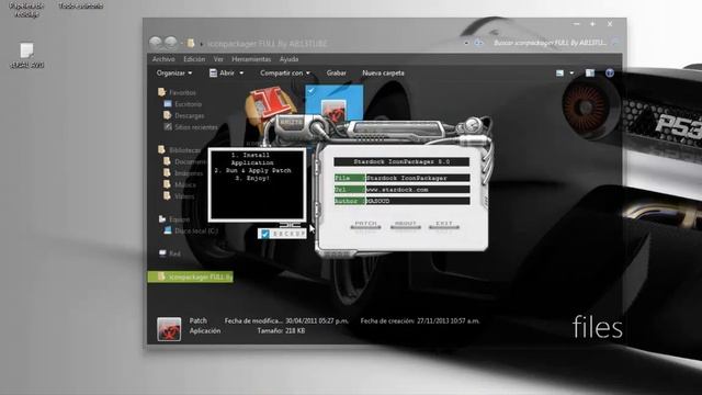 Como Instalar IconPackager 5.1 Full para Windows xp/vista/7 смотреть онлайн