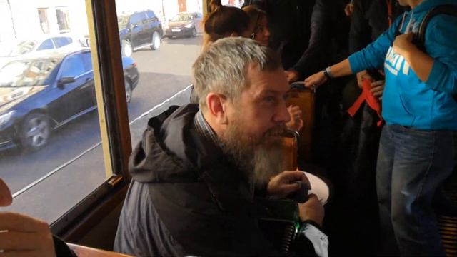 Александр Бормотов. Начало концерта. Трамвайный драйв в Питере, 2018. смотреть онлайн