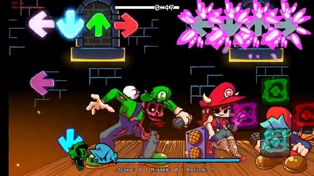 FnF Mario Madness v2 Port Android Apk (Previews I Hate You Mejorado) смотреть онлайн