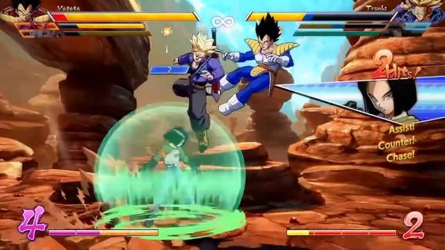 DRAGON BALL FighterZ Janemba,Android 21,Vegeta VS Trunks,Videl,Android 17 3 VS 3 Fight смотреть онлайн